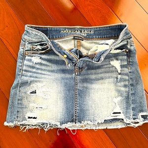 American Eagle jean skirt